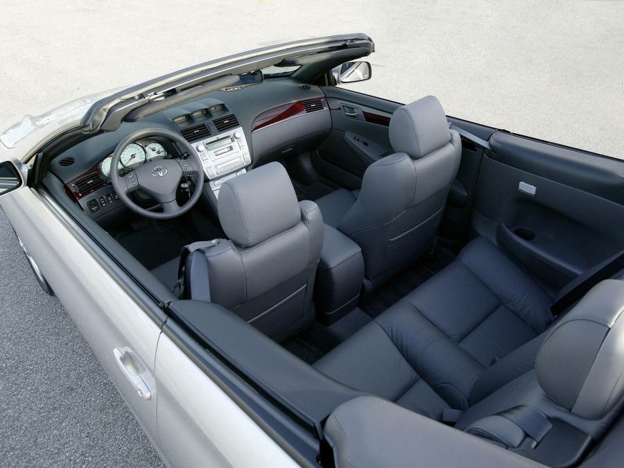 Интерьер Toyota Camry Solara Convertible 2004 года  (фото 3 из 27)